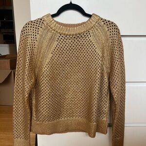 Tuckernuck Crochet Aspen Crewneck Sweater